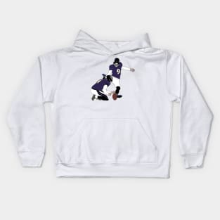 tucker the goat of kicker Kids Hoodie